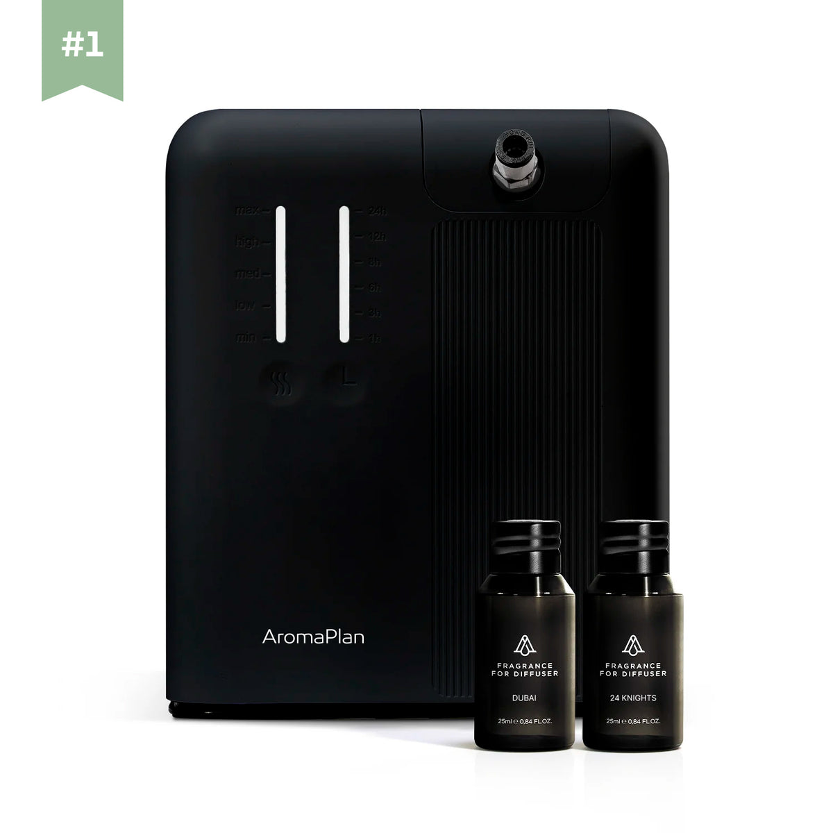 Diffuser AromaPlan Pro Black + 2 Fragrances - Aromaplan