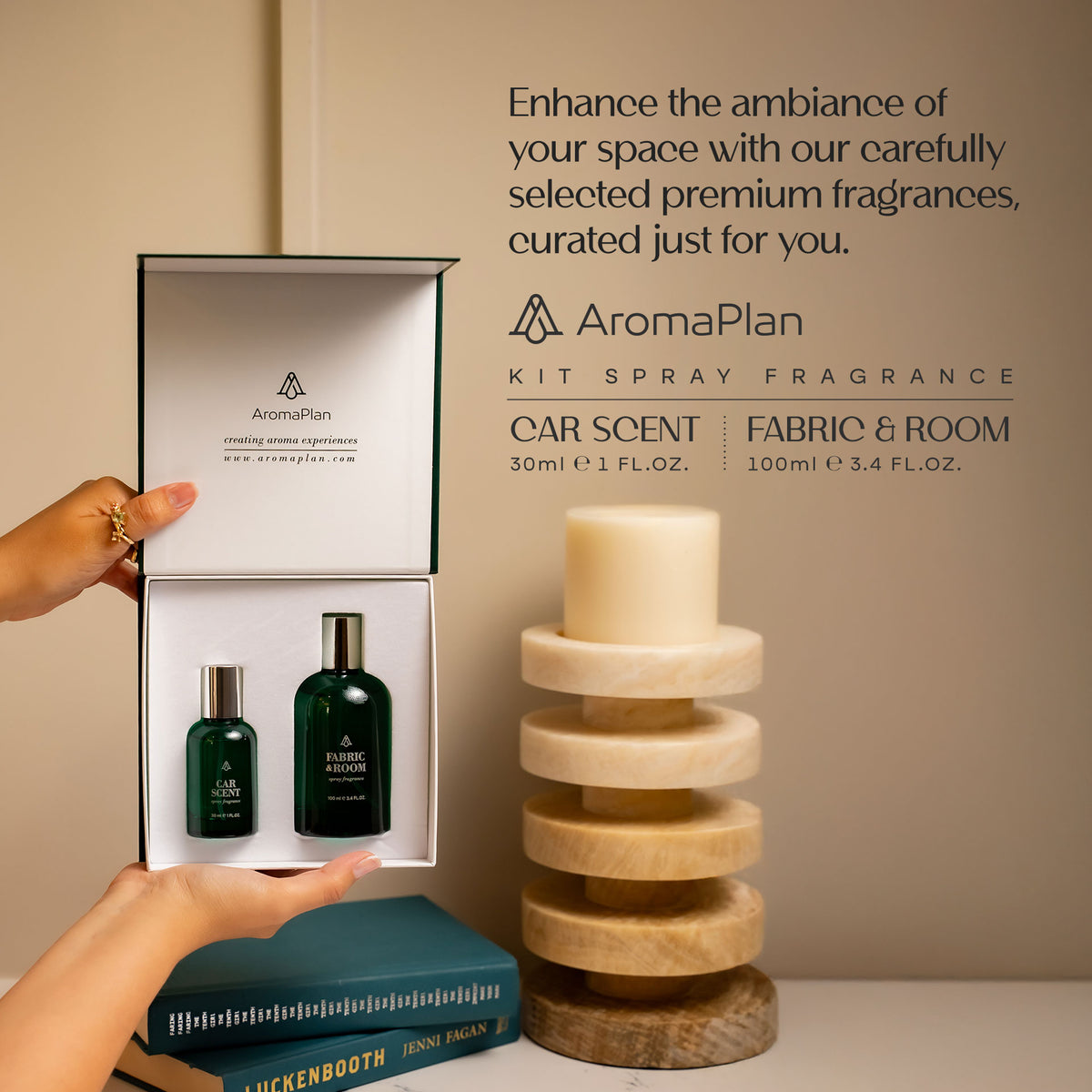 Kit Room & Car Scent Bamboo – AromaPlan