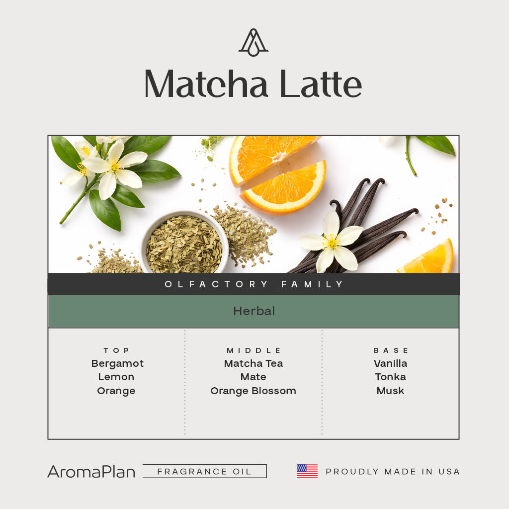 Matcha Latte Fragrance AP122 - AromaPlan