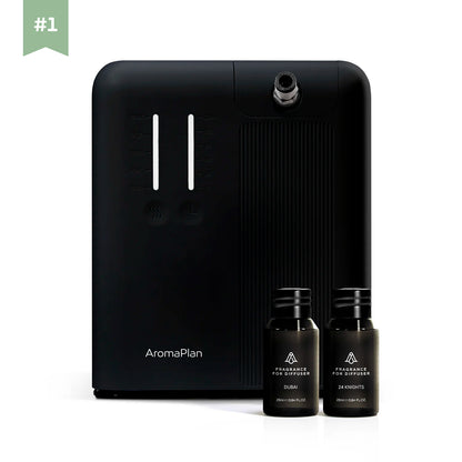 Diffuser AromaPlan Pro Black + 2 Fragrances - Aromaplan