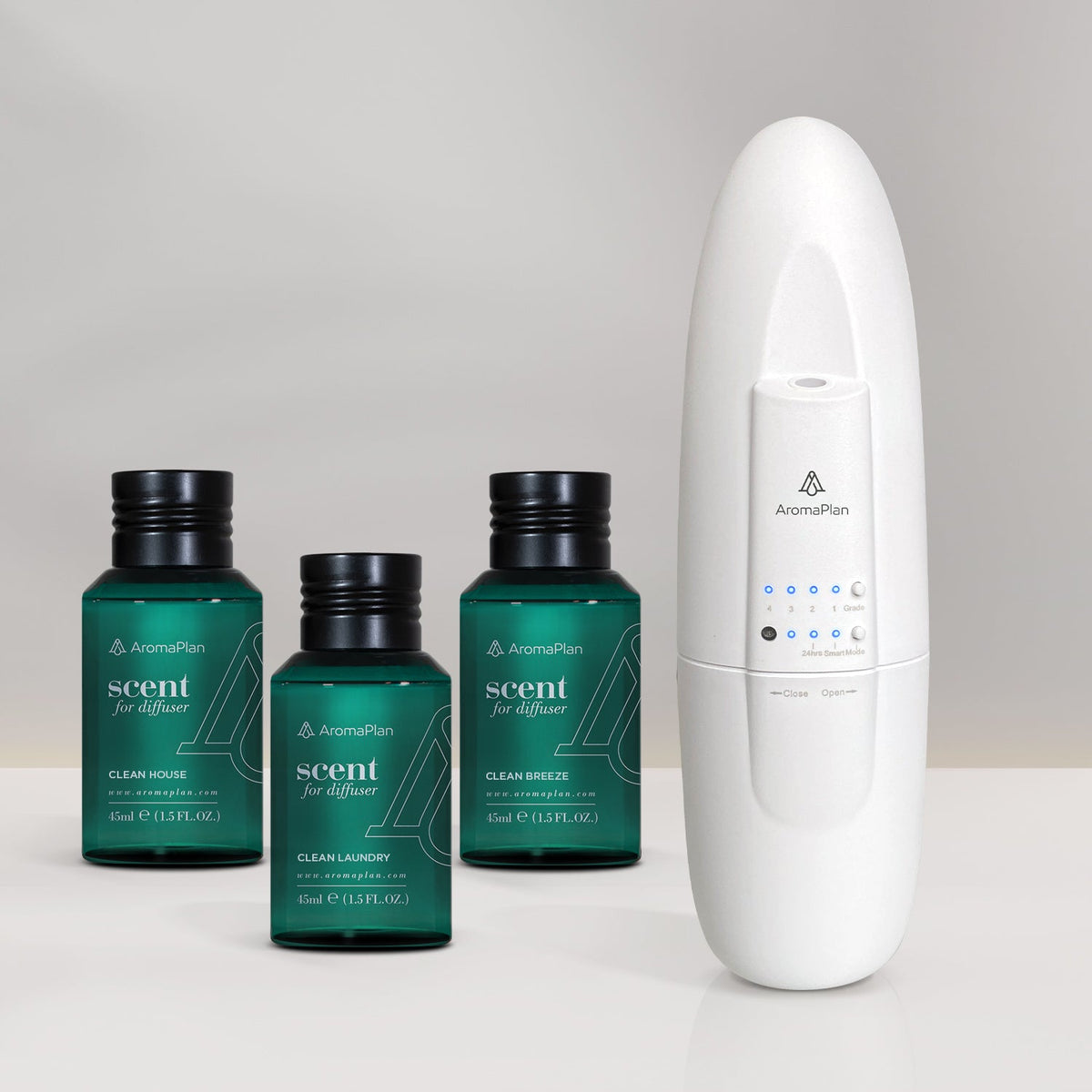 🎁 Set Plug Diffuser White + Fresh &amp; Clean Collection Trio (3x45ml) (100% off)