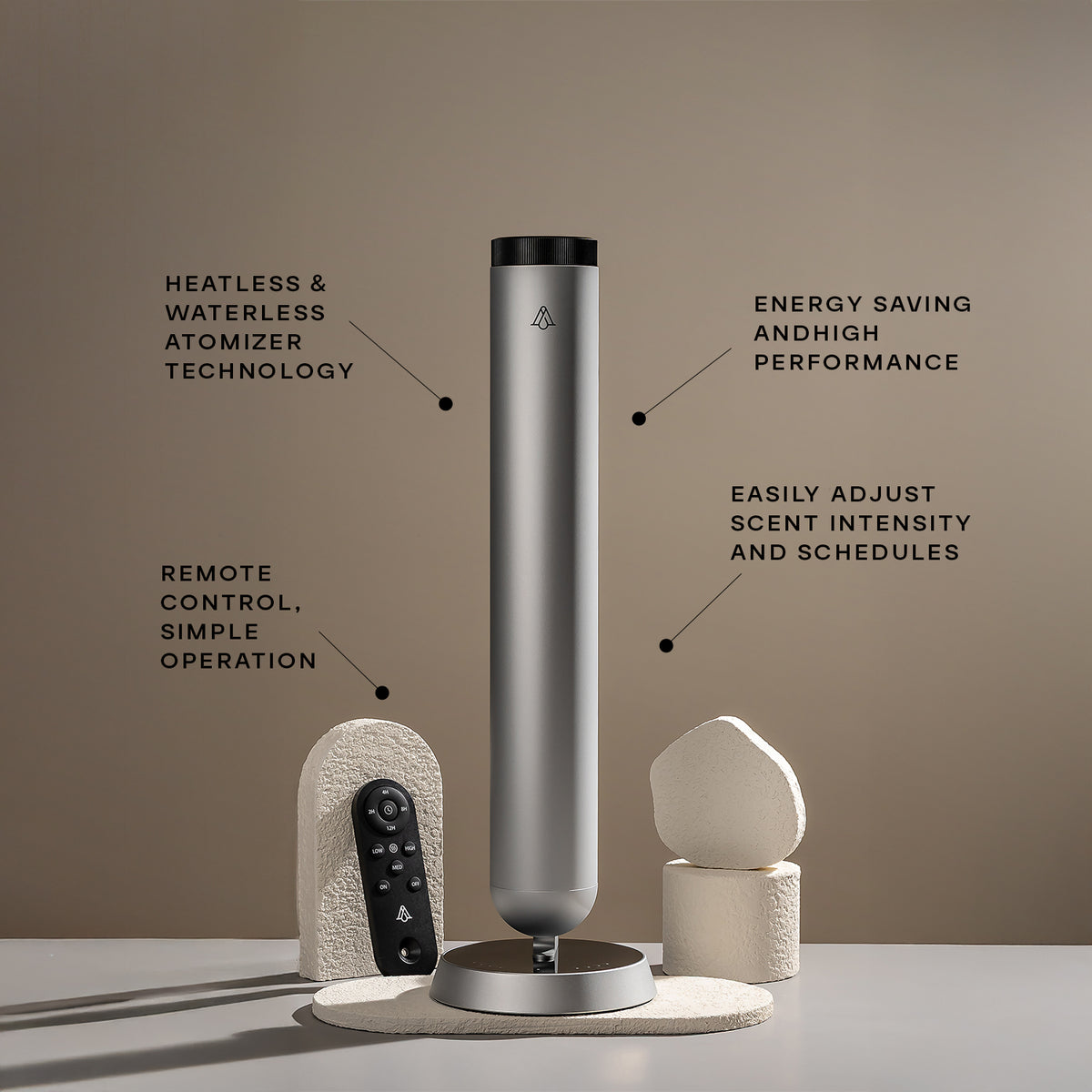Diffuser Slim PRO - Silver | AromaPlan Fragrance