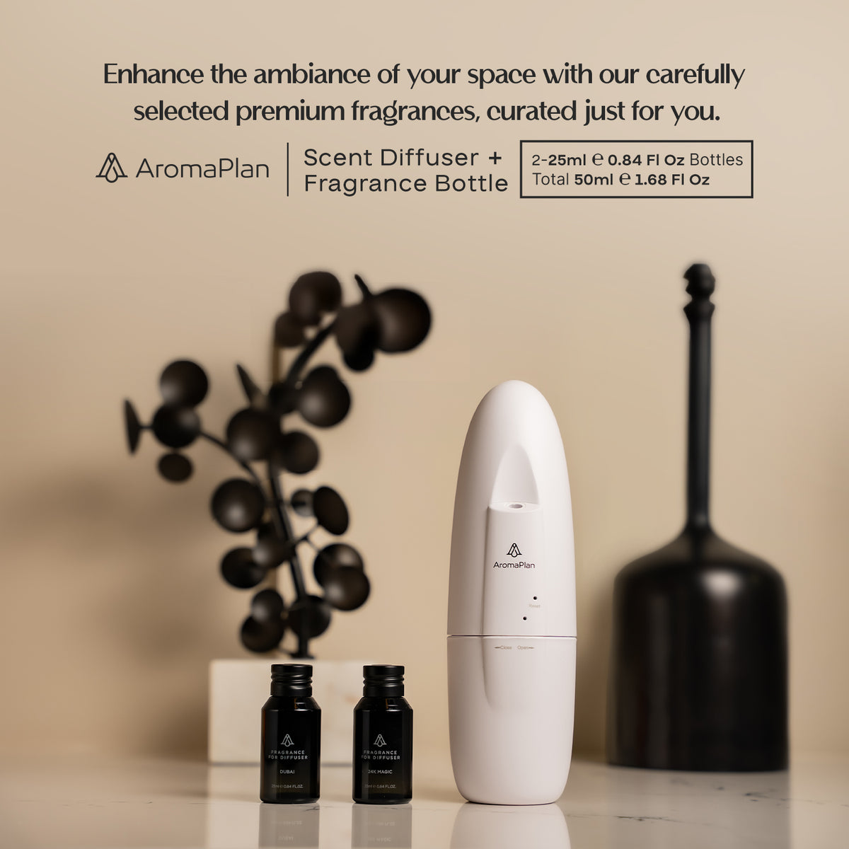 Smart Plug-in Diffuser (White) - AromaPlan