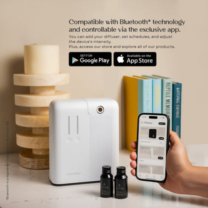 Diffuser AromaPlan Pro White + 2 Fragrances - Aromaplan