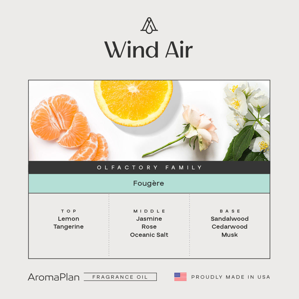 Wind Air Fragrance (Inspired by "Osklen Brazil") AP021 - AromaPlan