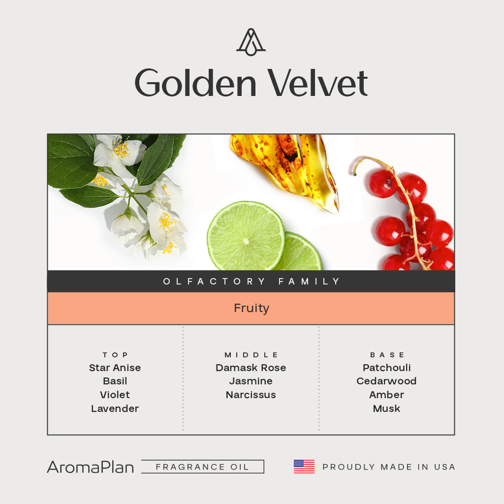 Golden Velvet Fragrance AP034 - AromaPlan