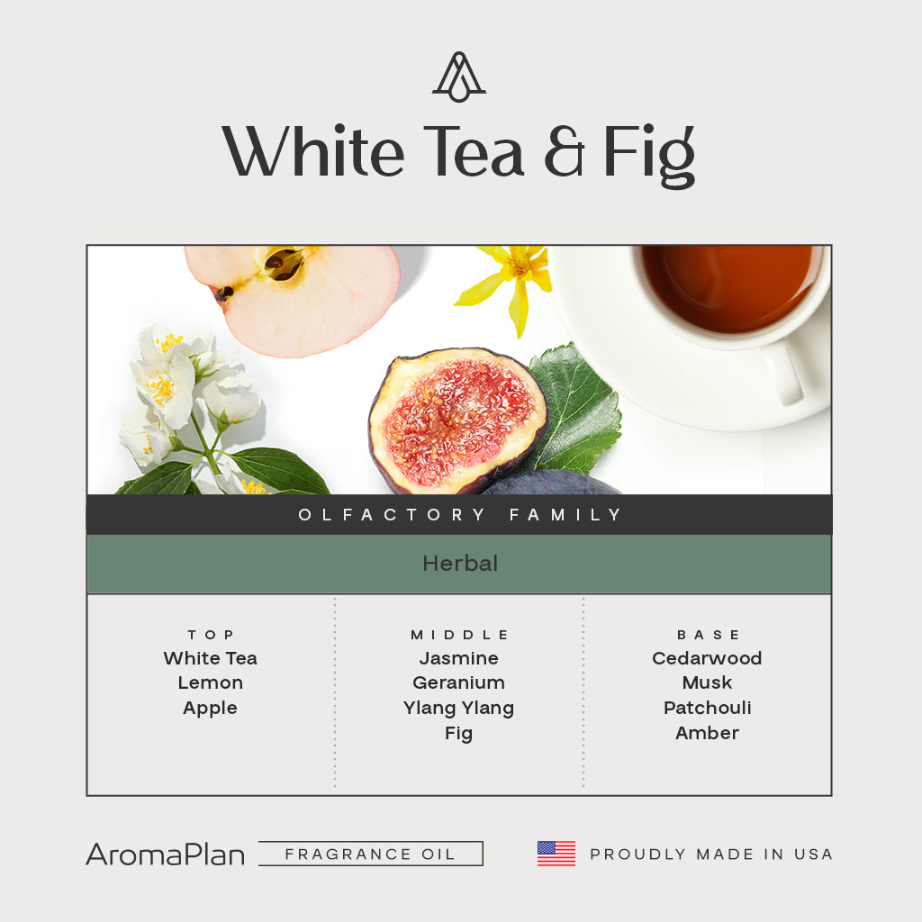 White Tea &amp; Fig Fragrance AP059 - AromaPlan