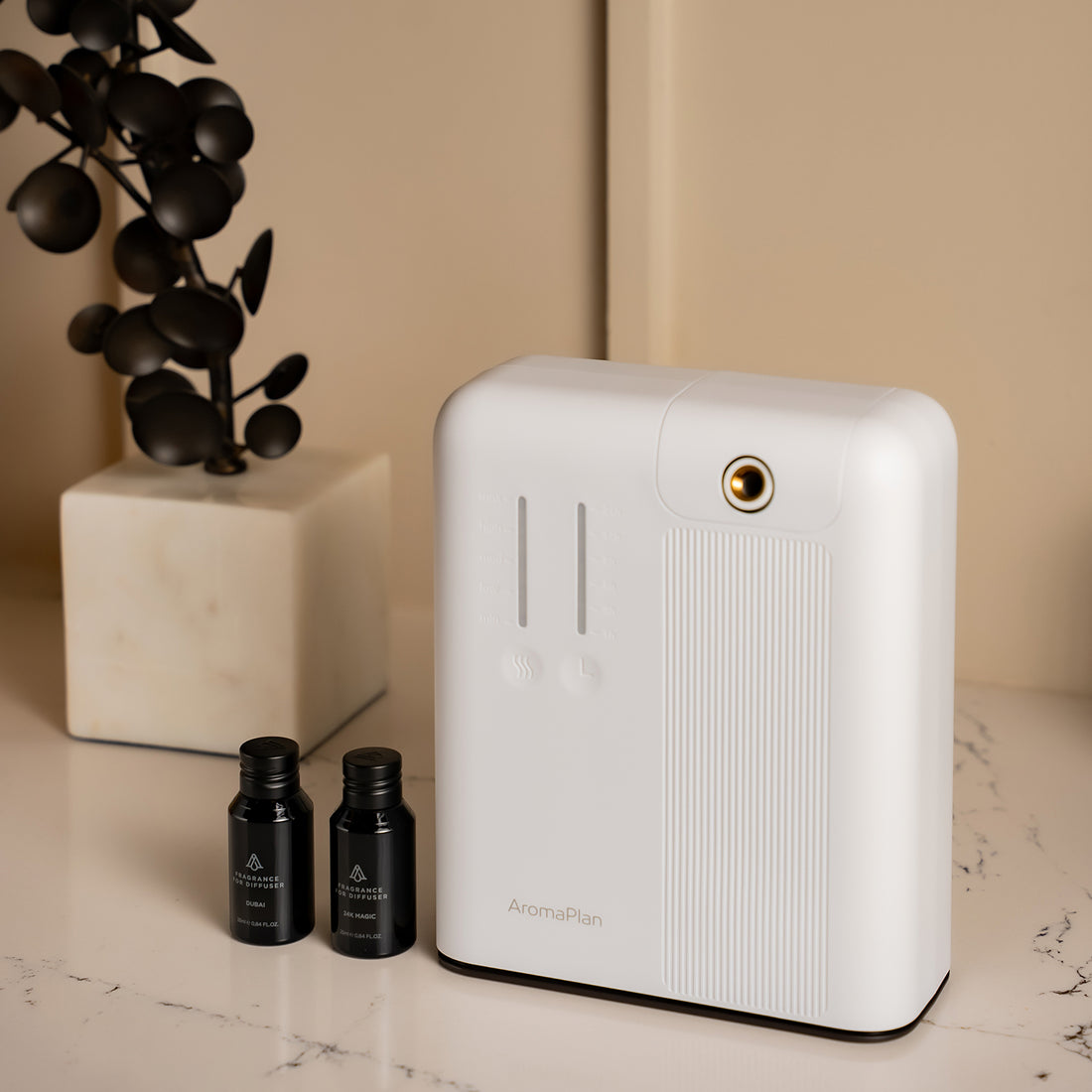 Diffuser AromaPlan Pro White + 2 Fragrances - Aromaplan