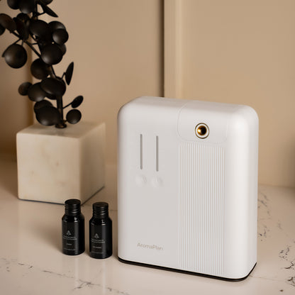Diffuser AromaPlan Pro White + 2 Fragrances - Aromaplan